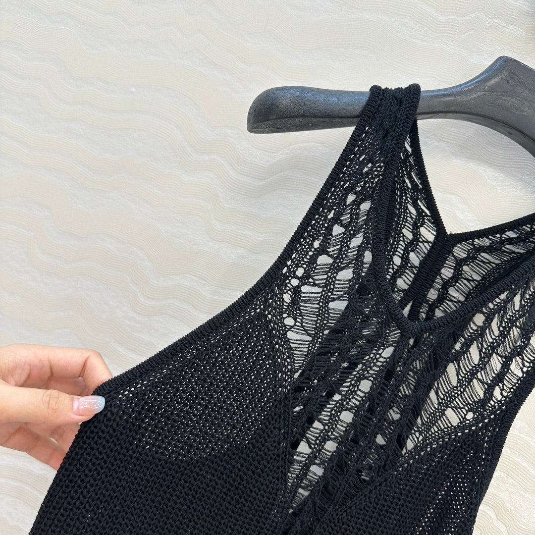 IR 25ss hollow knit vest