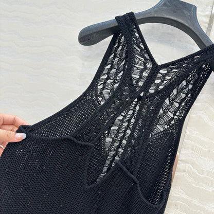 IR 25ss hollow knit vest
