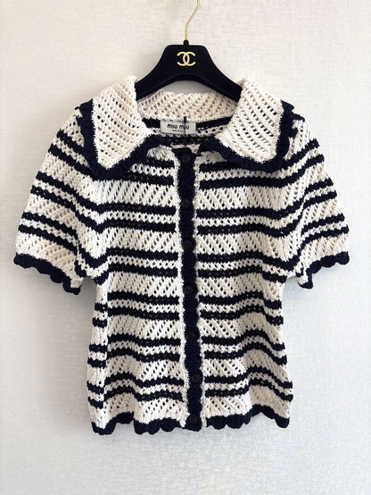 Miu 25fw knit cardigan