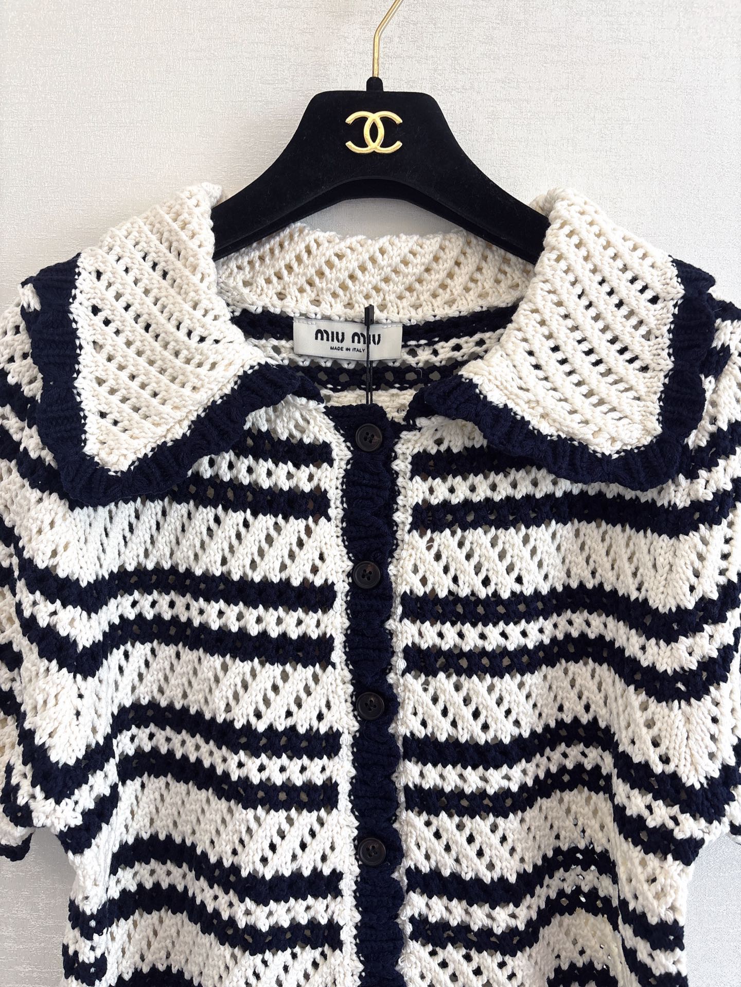 Miu 25fw knit cardigan