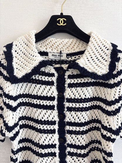 Miu 25fw knit cardigan