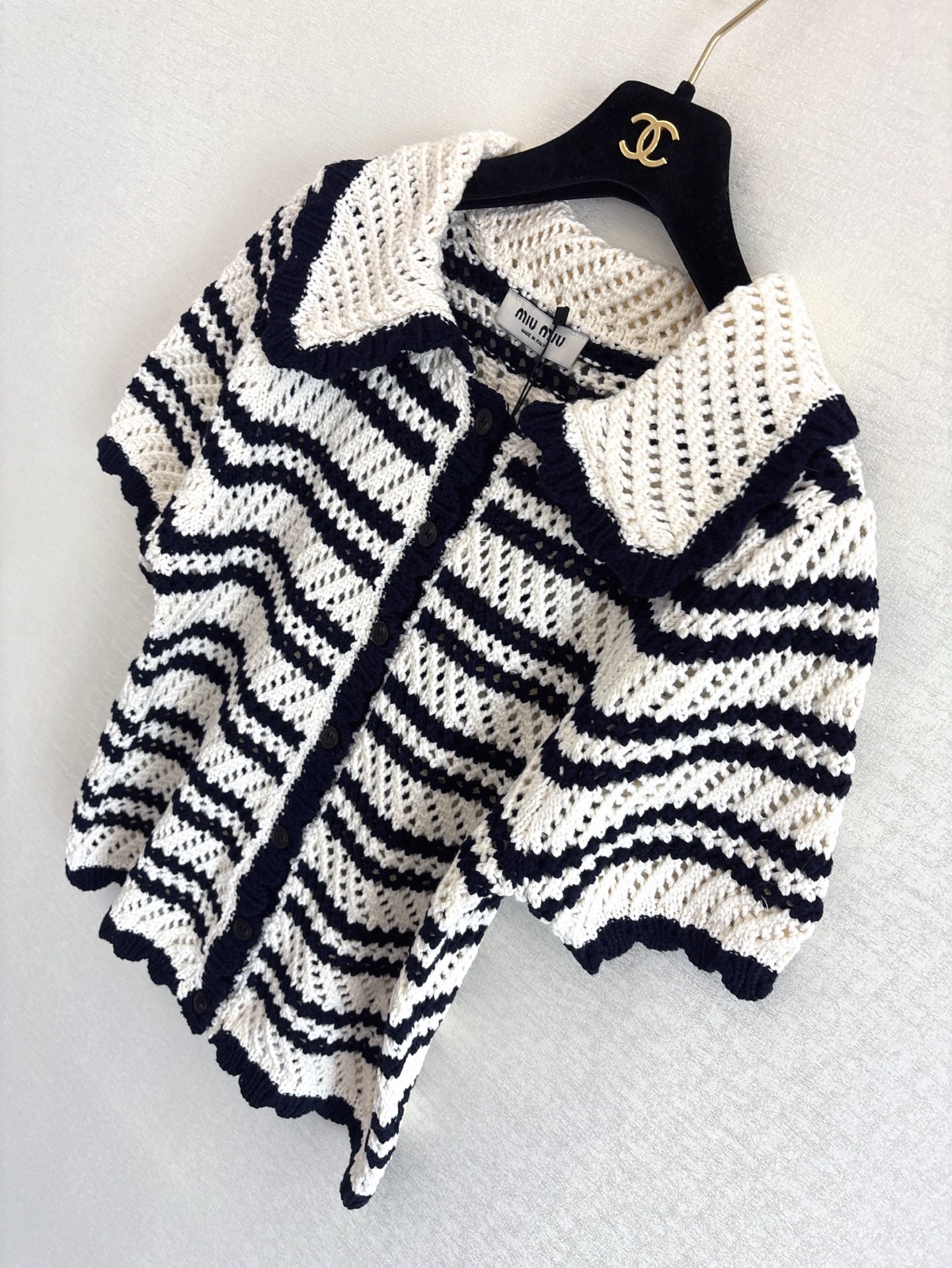 Miu 25fw knit cardigan