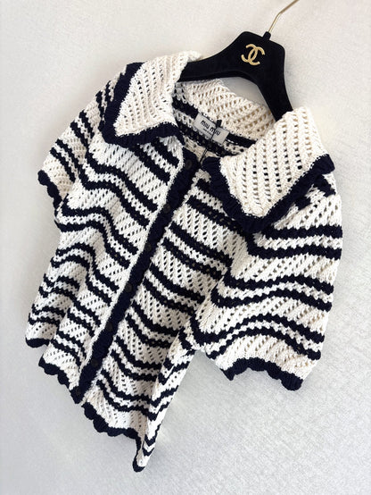Miu 25fw knit cardigan