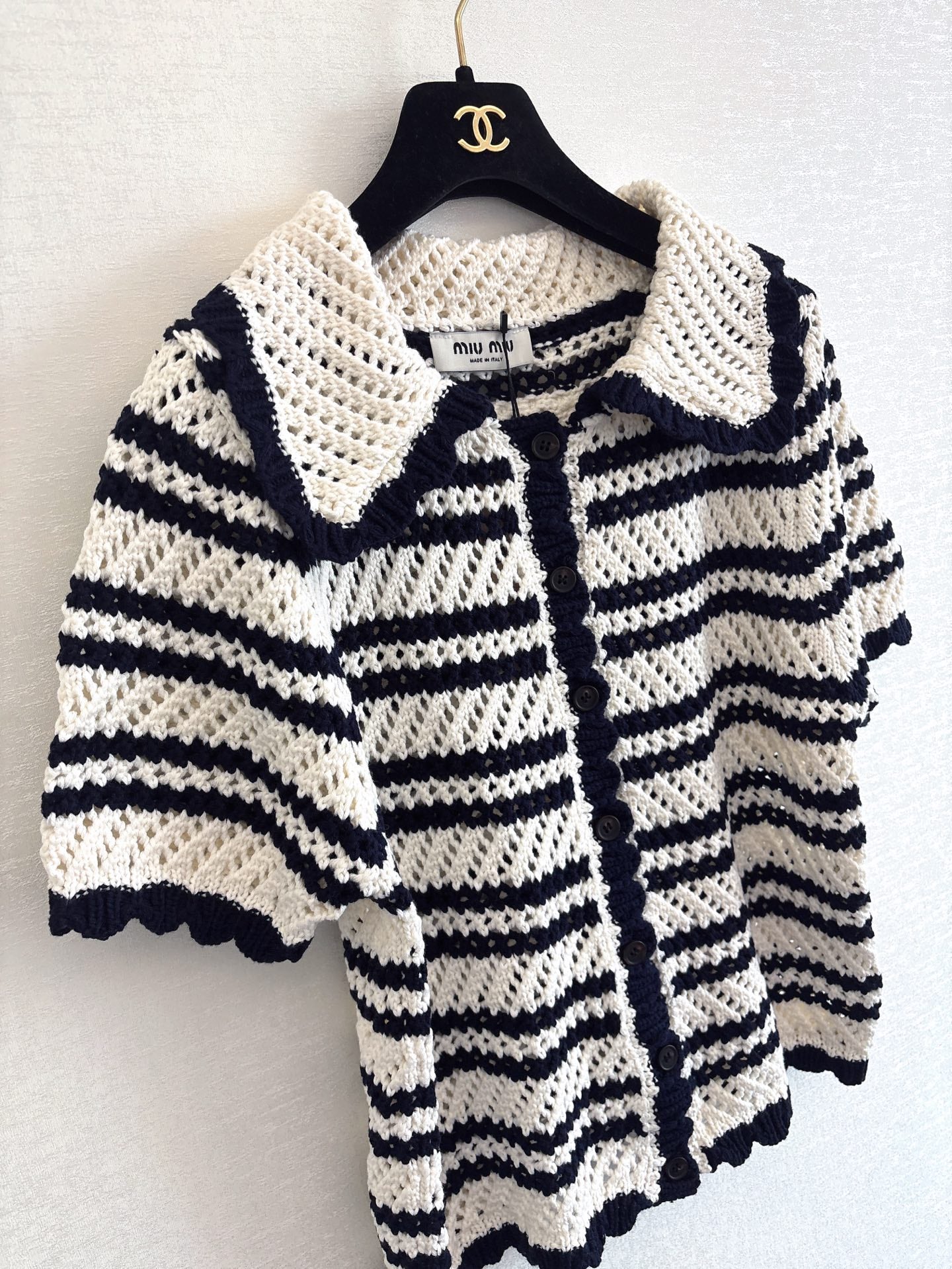 Miu 25fw knit cardigan