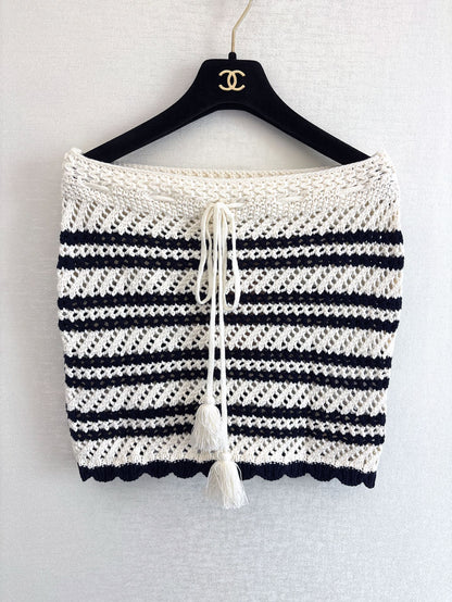 Miu 25fw knit skirt