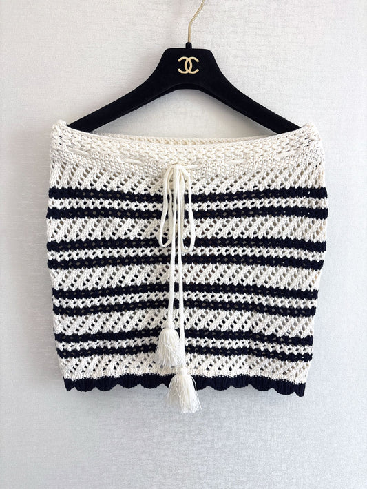 Miu 25fw knit skirt
