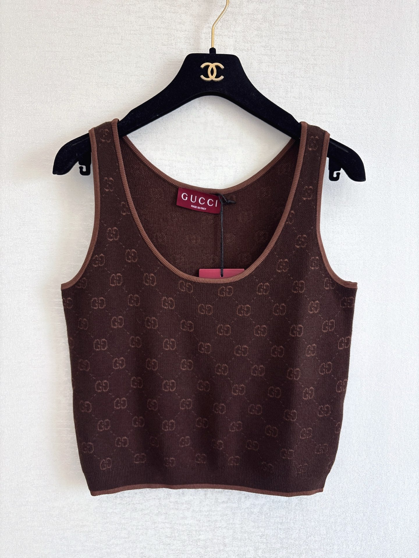 Guc 25fw jacquard vest