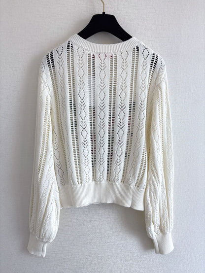 Valen 25fw hollow sweater