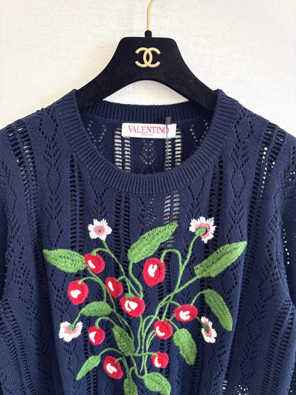 Valen 25fw hollow sweater