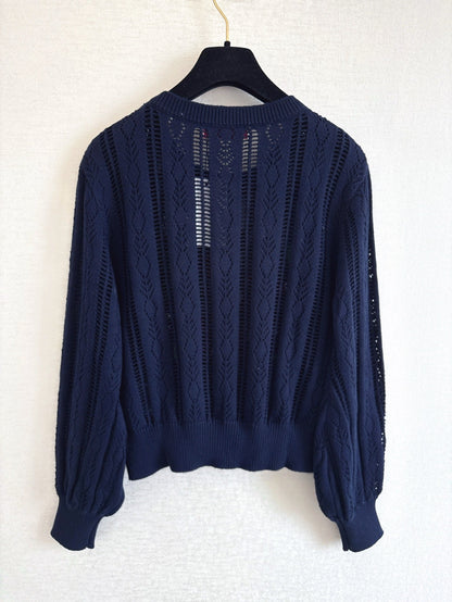 Valen 25fw hollow sweater