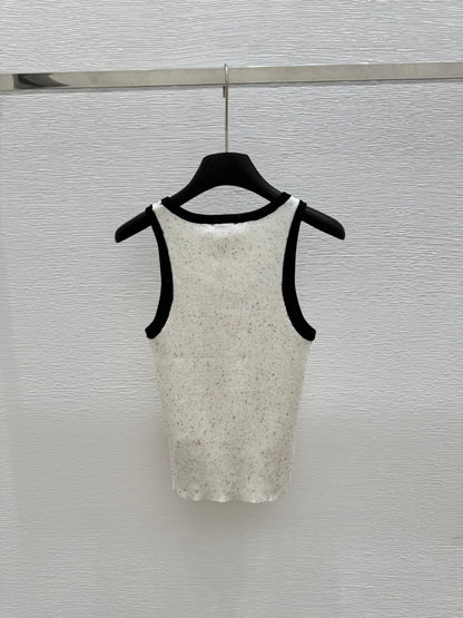 Chan 25ss knit vest