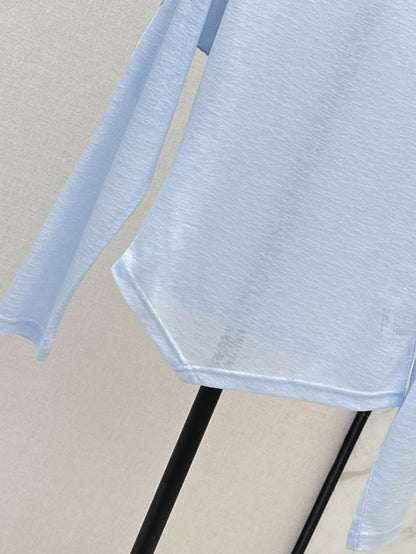 Wang 25ss off-shoulder shirt