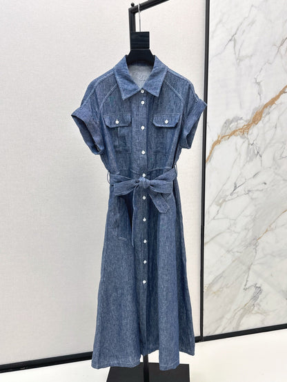 Row 25ss linen dress