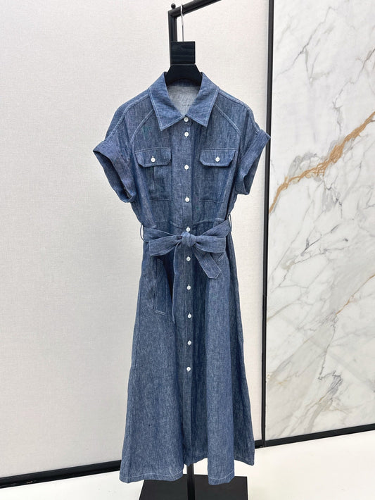 Row 25ss linen dress