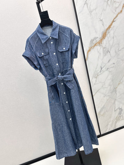 Row 25ss linen dress