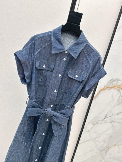 Row 25ss linen dress