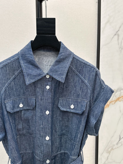 Row 25ss linen dress