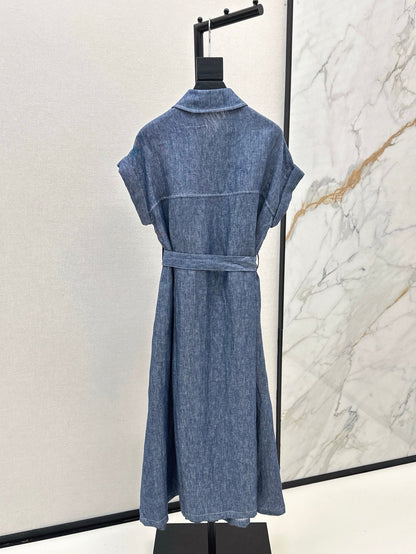 Row 25ss linen dress
