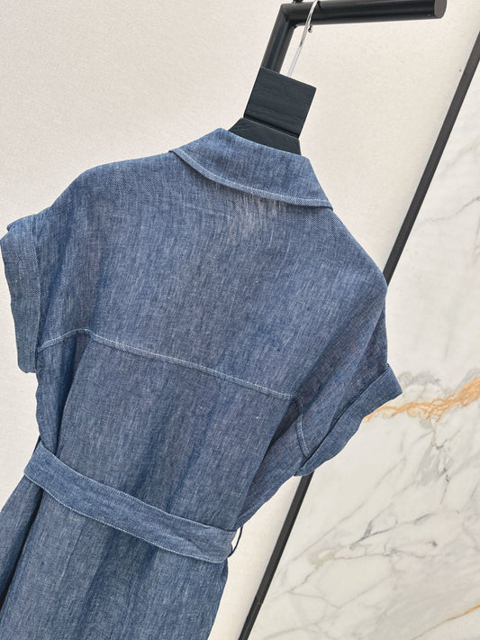 Row 25ss linen dress