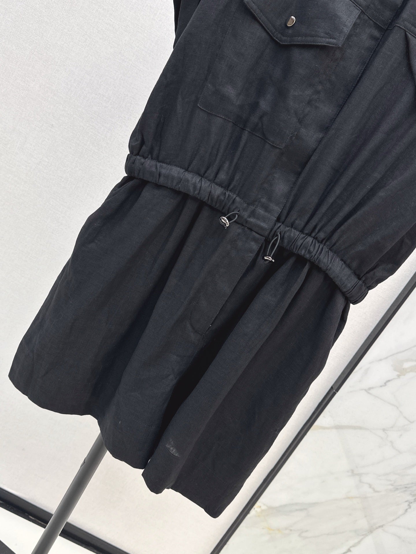 Bottega 25ss Linen jumpsuit