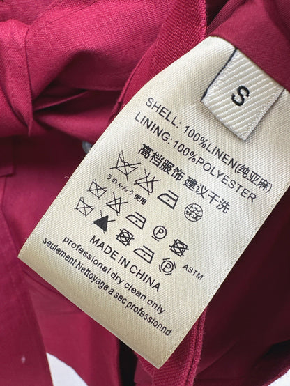 Loro 25ss linen embroidered suit