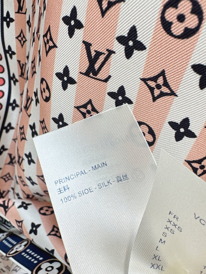 Louis 25ss silk shirt