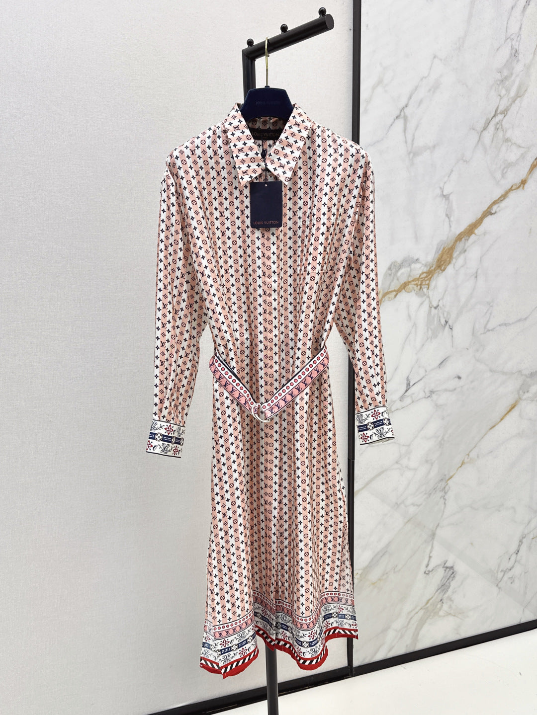 Louis 25ss silk dress