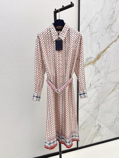Louis 25ss silk dress