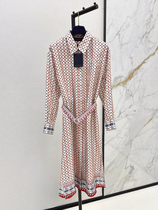 Louis 25ss silk dress