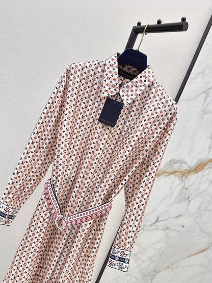 Louis 25ss silk dress