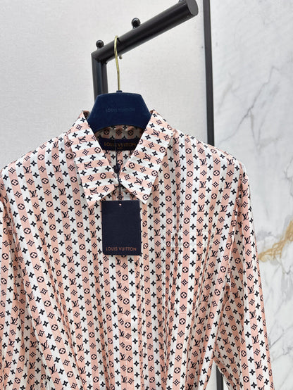Louis 25ss silk dress