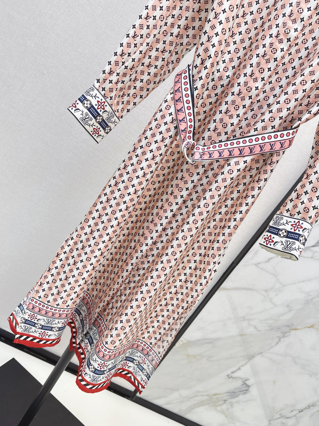 Louis 25ss silk dress