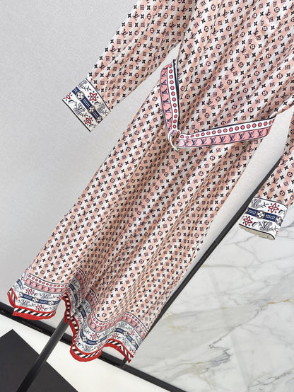 Louis 25ss silk dress