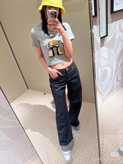 Louis 25ss print t-shirt
