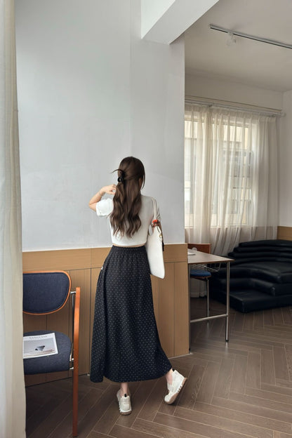 Miu 25ss drawstring skirt