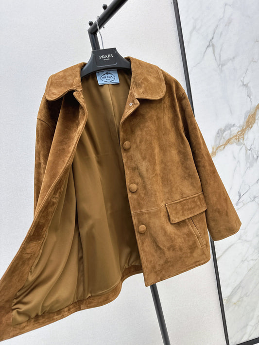 Pra 25ss suede jacket