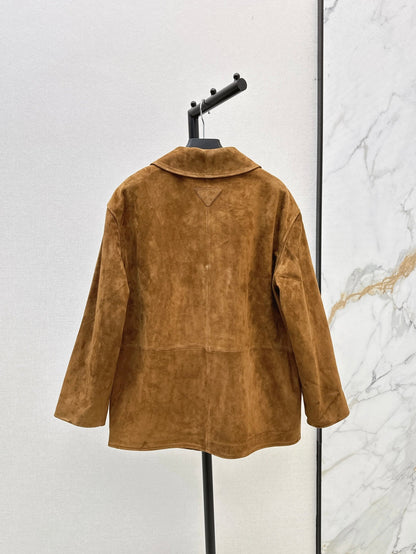 Pra 25ss suede jacket