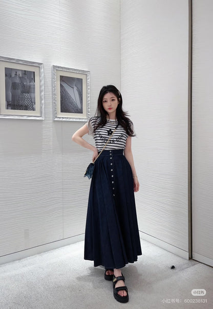 CD 25ss denim skirt