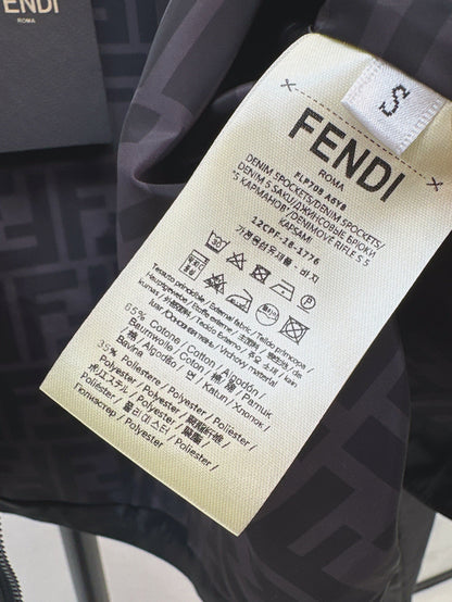 Fend 25ss hooded jacket