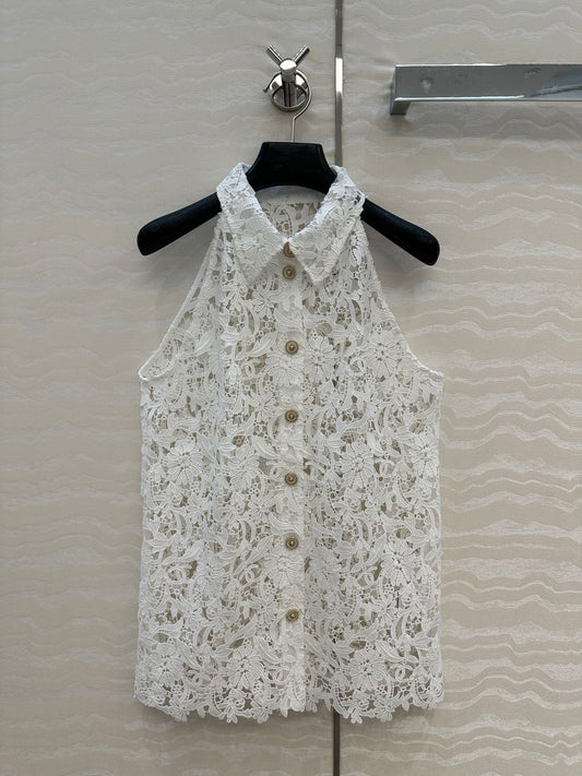 Chan 25ss embroidered vest