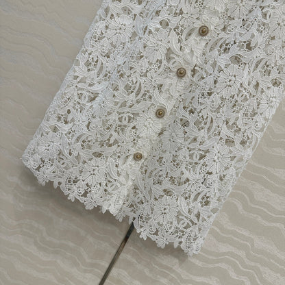 Chan 25ss embroidered vest