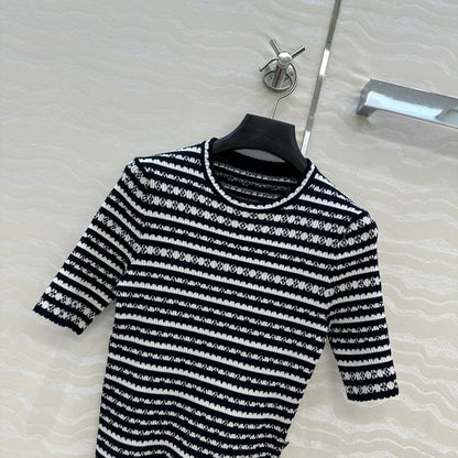 Louis 25ss jacquard knit shirt