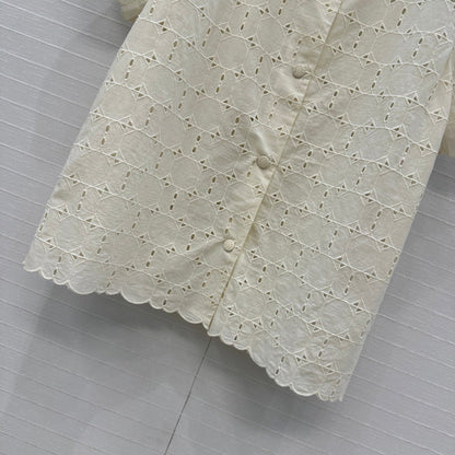 Monc 25ss embroidered suit