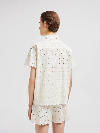 Monc 25ss embroidered suit