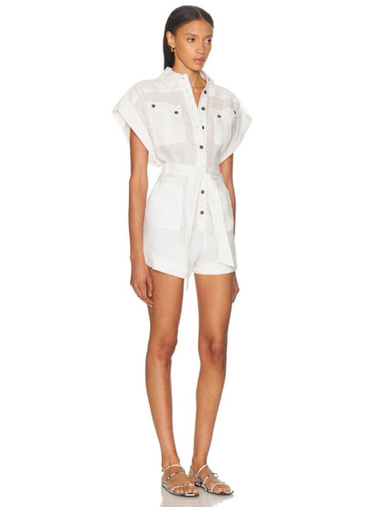 Zimm 25ss cargo jumpsuit