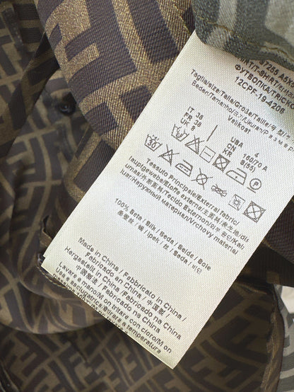 Fend 25ss silk dress