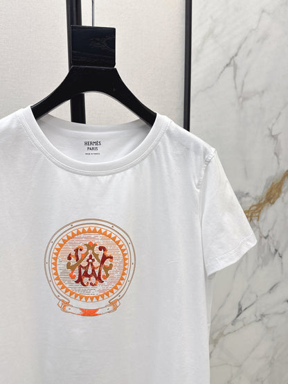 Herm 25ss print t-shirt