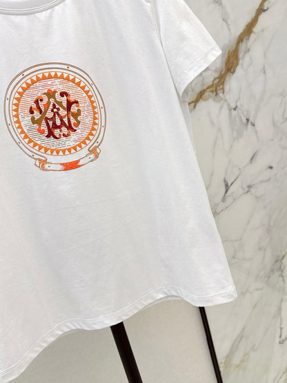 Herm 25ss print t-shirt