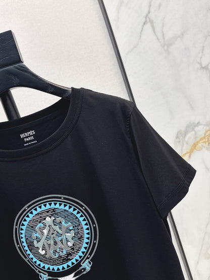 Herm 25ss print t-shirt