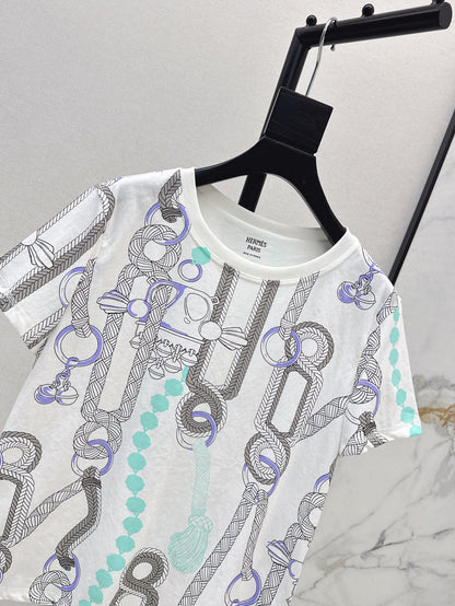 Herm 25ss print t-shirt